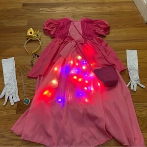 Pink Princess Dress with Accessories